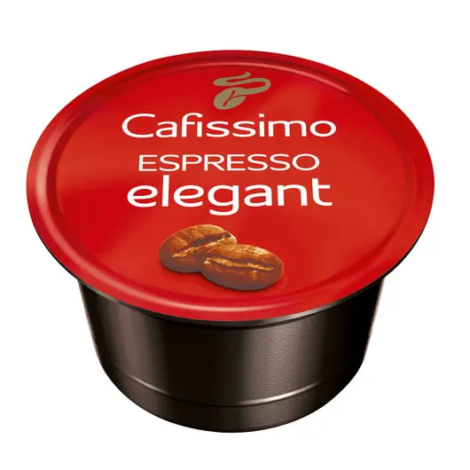 Капсулы для кофемашин TCHIBO Cafissimo Espresso Mailander Elegant, натуральный кофе, 10 шт. х 7 г, EPCFTCEM0007K, фото 2