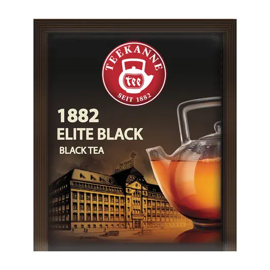 Чай TEEKANNE (Тиканне) &quot;Elite Black 1882&quot;, черный, 20 пакетиков по 2 г, 0306_4545, фото 2