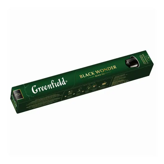 Чай в капсулах GREENFIELD &quot;Black Wonder&quot;, черный, 10 шт*2,5г, ш/к 13621, 1362-10, фото 1