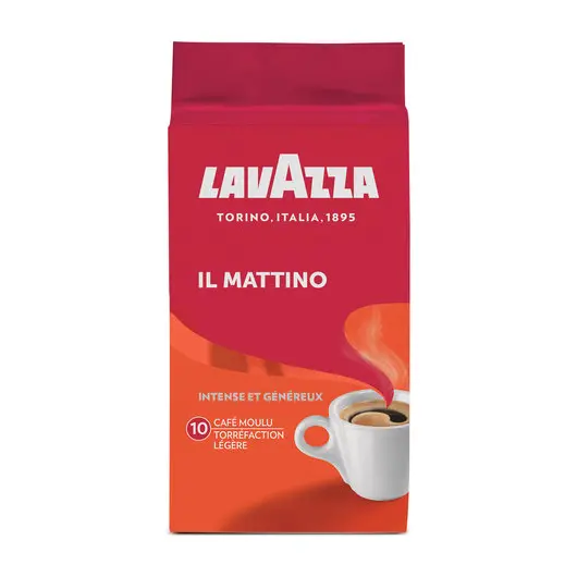 Кофе молотый LAVAZZA (Лавацца) &quot;Mattino&quot;, натуральный, 250 г, вакуумная упаковка, 3201, фото 2