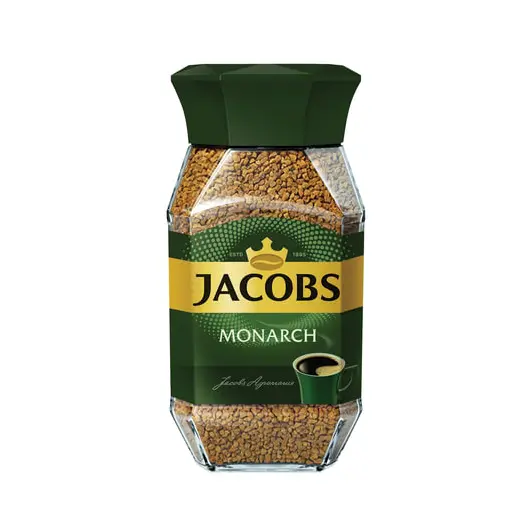 Кофе растворимый JACOBS MONARCH (Якобс Монарх), сублимированный, 95 г, стеклянная банка, 11309, фото 1