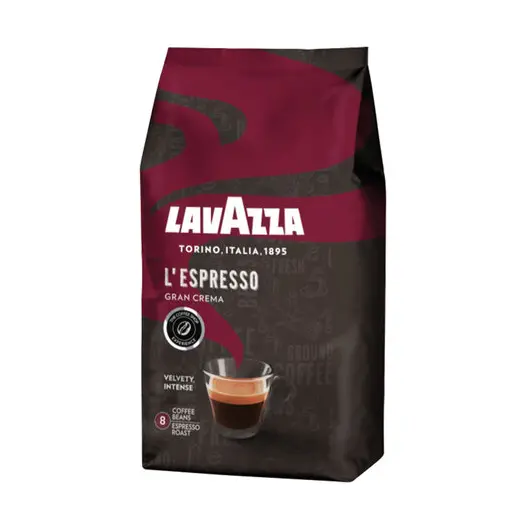 Кофе в зернах LAVAZZA (Лавацца) &quot;Gran Crema&quot;, натуральный, 1000 г, вакуумная упаковка, 2485, фото 2