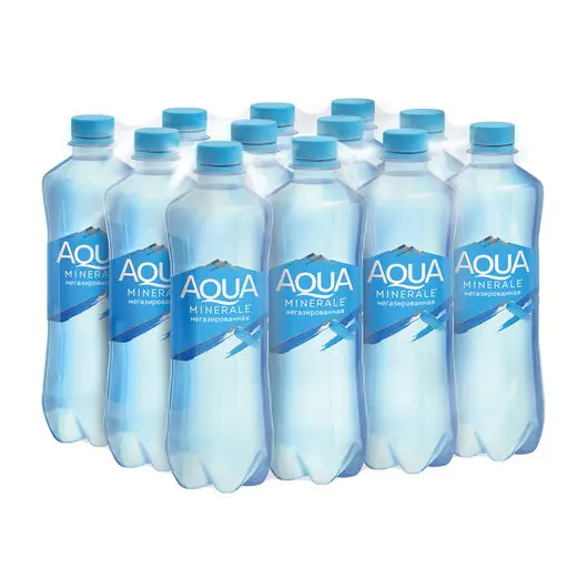 Вода негазированная питьевая AQUA MINERALE (Аква Минерале), 0,5 л, пластиковая бутылка, 340038166, фото 2
