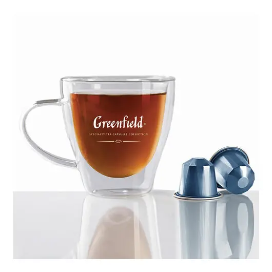 Чай в капсулах GREENFIELD &quot;Fusion Way&quot;, черный, земляника-фиалка, 10 шт. х 2,5 г, 1364-10, фото 3