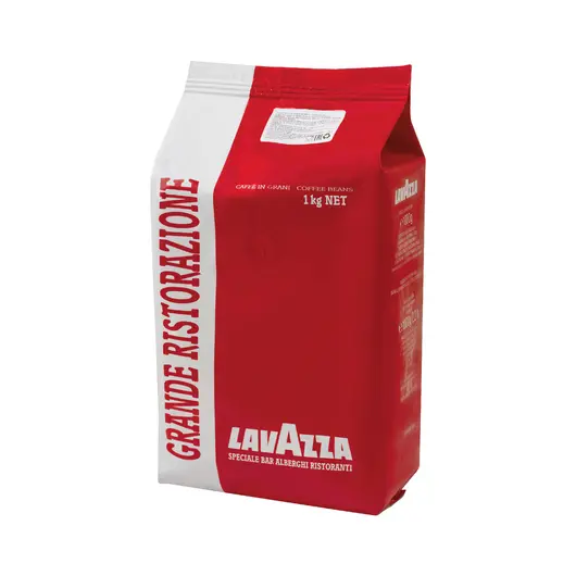 Кофе в зернах LAVAZZA (Лавацца) &quot;Grande Ristorazione Rossa&quot;, натуральный, 1000 г, вакуумная упаковка, 3104, фото 1