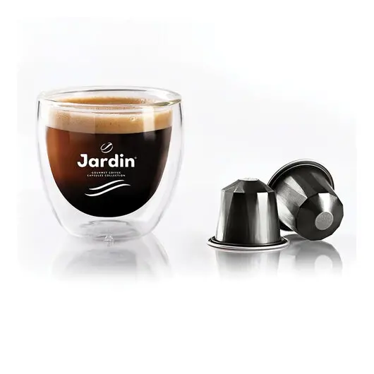 Капсулы для кофемашин JARDIN (Жардин) &quot;Ristretto&quot;, натуральный кофе, 10 шт. х 5 г, 1352-10, фото 3