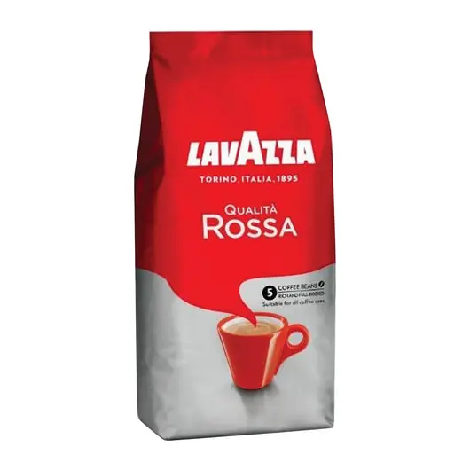 Кофе в зернах LAVAZZA (Лавацца) &quot;Qualita Rossa&quot;, натуральный, 500 г, вакуумная упаковка, 3632, фото 4