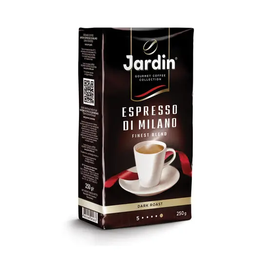 Кофе молотый JARDIN (Жардин) &quot;Espresso di Milano&quot;, натуральный, 250 г, вакуумная упаковка, 0563-26, фото 3