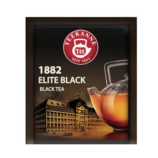 Чай TEEKANNE (Тиканне) &quot;1882 Elite Black&quot;, черный, 300 пакетиков в конвертах, 0306_4901, фото 1