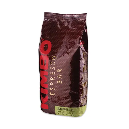 Кофе в зернах KIMBO &quot;Superior Blend&quot; (Кимбо &quot;Супериор Бленд&quot;), натуральный, 1000 г, вакуумная упаковка, фото 1