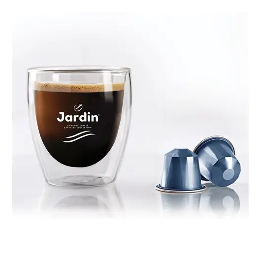 Капсулы для кофемашин JARDIN (Жардин) &quot;Allonge&quot;, натуральный кофе, 10 шт*5,5г, ш/к 13560, 1356-10, фото 2