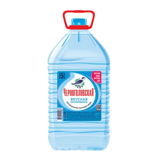 Вода негазированная питьевая &quot;ЧЕРНОГОЛОВСКАЯ&quot;, 5 л, пластиковая бутылка, фото 1