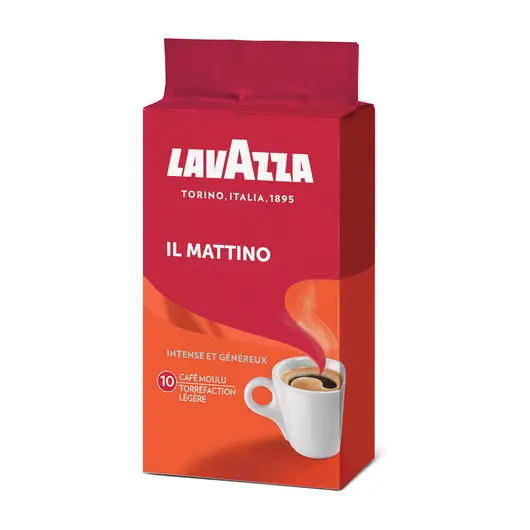 Кофе молотый LAVAZZA (Лавацца) &quot;Mattino&quot;, натуральный, 250 г, вакуумная упаковка, 3201, фото 3