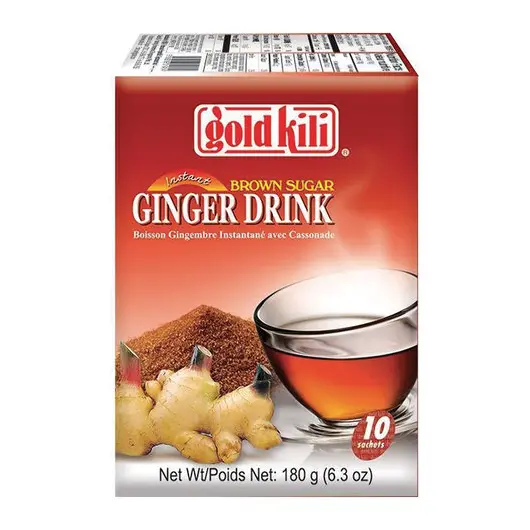 Имбирный напиток с тростниковым сахаром &quot;Ginger Drink&quot;, 10 саше по 18 г, GOLD KILI, 1945, фото 4