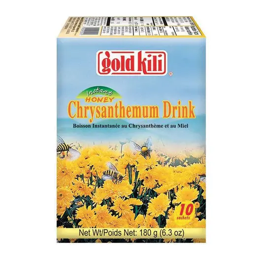 Напиток хризантема с медом быстрорастворимый &quot;Chrysanthemum Drink&quot;, 10 саше по 18 г, GOLD KILI, 2901, фото 5
