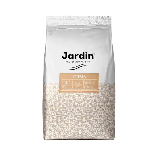 Кофе в зернах JARDIN (Жардин) &quot;Crema&quot;, натуральный, 1000 г, вакуумная упаковка, 0846-08, фото 2