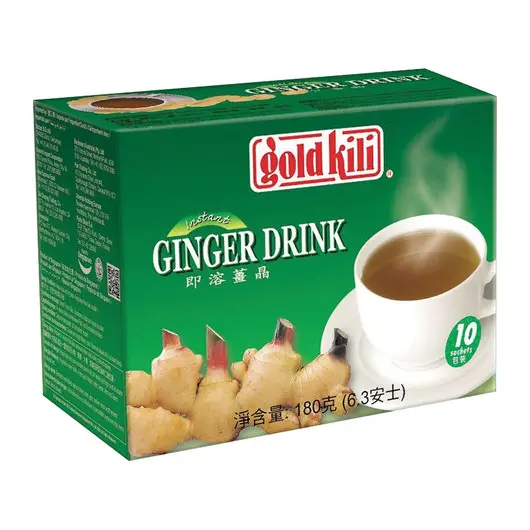 Имбирный напиток с медом быстрорастворимый &quot;Ginger Drink&quot;, 10 саше по 18 г, GOLD KILI, 1901, фото 1