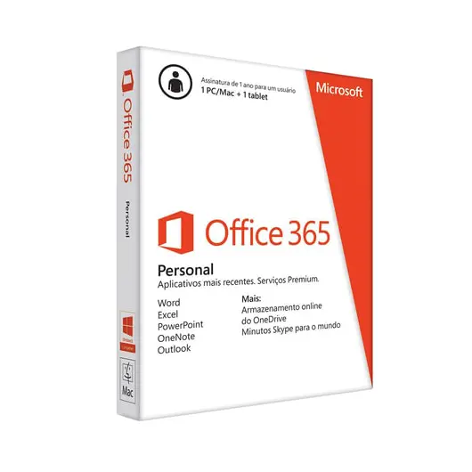 Программный продукт MICROSOFT Office 365 Personal, 1 ПК, 1 год, QQ2-*****, фото 1