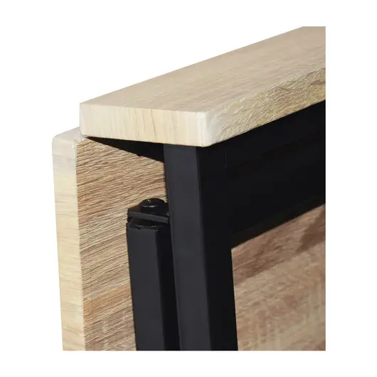 Стол на металлокаркасе BRABIX &quot;LOFT CD-001&quot;, 800х440х740 мм, складной, цвет дуб натуральный, 641211, фото 8