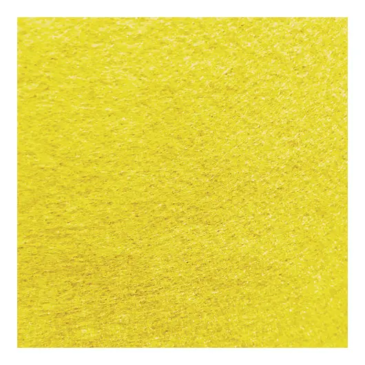 Цветной фетр для творчества, 400х600 мм, BRAUBERG, 3 листа, толщина 4 мм, плотный, желтый, 660660, фото 4
