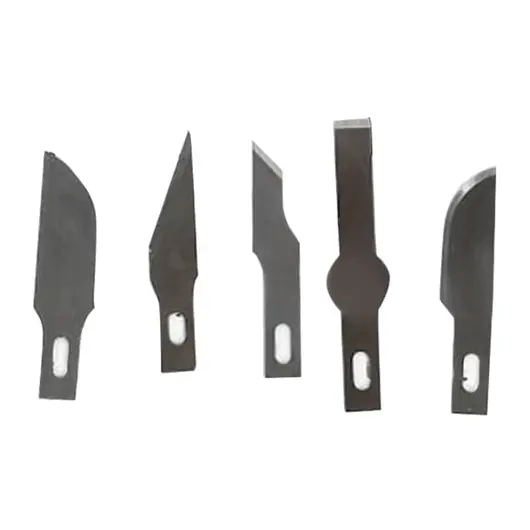 Инструмент для моделирования &quot;Нож цанговый&quot;, 6 лезвий в комплекте, металлический корпус, ЗВЕЗДА, 1103, фото 2