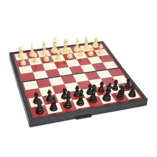 Игра магнитная 5 в 1 &quot;Шашки, шахматы, нарды, карты, домино&quot;, 1TOY, Т12060, фото 2