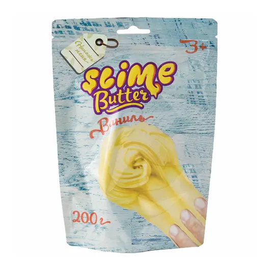 Слайм (лизун) &quot;Butter Slime&quot;, с ароматом ванили, 200 гр., ВОЛШЕБНЫЙ МИР, SF02-G, фото 1