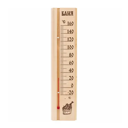 Термометр для бани и сауны, диапазон измерения: от 0 до +160°C, ПТЗ,ТСС-2Б, фото 1