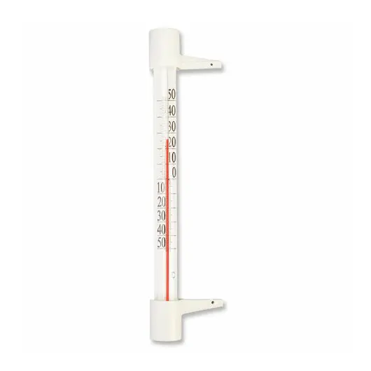 Термометр оконный, крепление на гвозди, диапазон от -50 до +50°C, ПТЗ,ТБ-202, фото 4