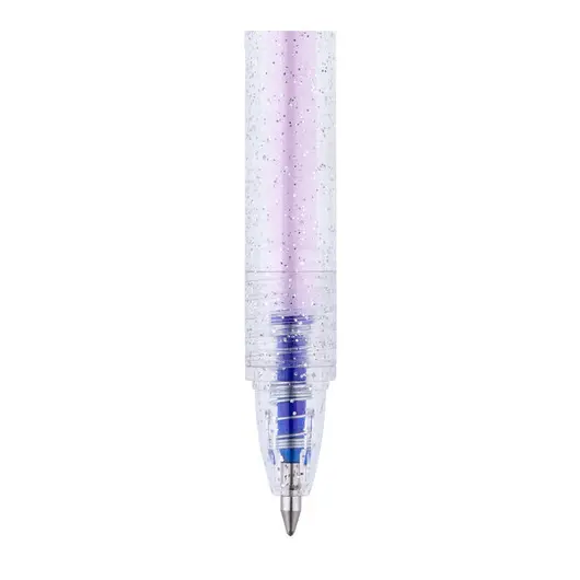 Ручка гелевая стираемая автоматическая MESHU &quot;Cute Star&quot; синяя, 0,5мм, корпус ассорти, фото 3