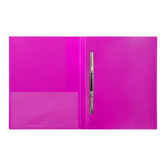 Папка с пружинным скоросшивателем Berlingo &quot;Color Zone&quot;, 17мм, 600мкм, розовая, фото 2