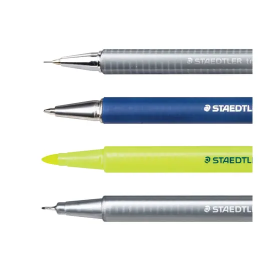 Набор STAEDTLER, ручка капиллярная, ручка шариковая, карандаш механический, текстмаркер, 34 SB4, фото 4