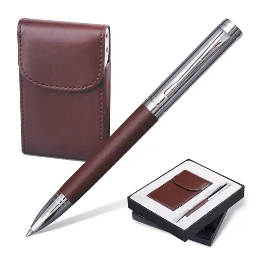 Набор GALANT &quot;Prestige Collection&quot;: ручка, визитница, темно-коричневый, подарочная коробка, 141372, фото 1