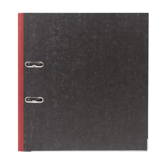 Папка-регистратор ERICH KRAUSE, с мраморным покрытием, &quot;содержание&quot;, 70 мм, красный корешок, 410, фото 2