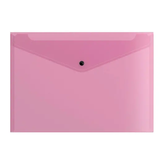 Папка-конверт с кнопкой ERICH KRAUSE &quot;Fizzy Neon&quot;, А4, до 100 листов, тонированная, ассорти, 0,14 мм, 44431, фото 2