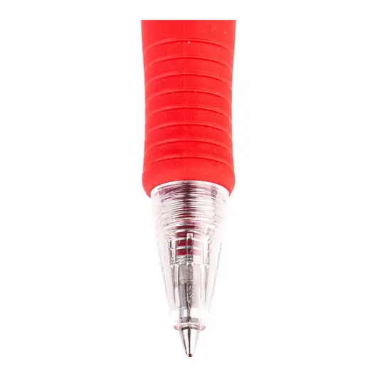Ручка шариковая автоматическая Pilot &quot;Super Grip&quot; красная, 0,7мм, красный грип, фото 2