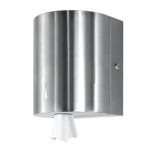 Диспенсер для полотенец KSITEX (Система М1/M2/М3/М4), с центральной вытяжкой, нержавеющая сталь, зеркальный, ТН-313S, фото 1