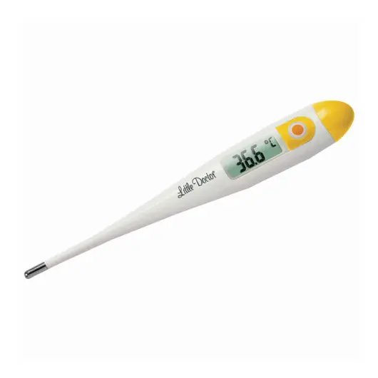 Термометр электронный медицинский LITTLE DOCTOR LD-301, водозащищенный, ш/к 00030, фото 1