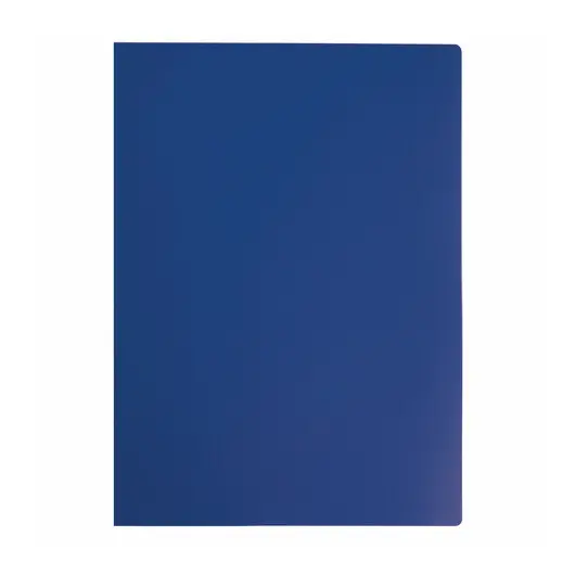 Папка на 4 кольцах STAFF, 30 мм, синяя, до 250 листов, 0,5 мм, 229218, фото 2