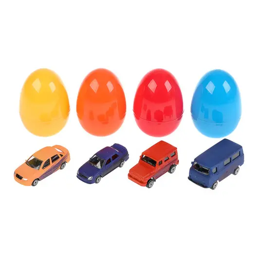 Машина игрушечная Технопарк &quot;УАЗ, ЛАДА&quot;, меняет цвет в воде, ассорти, в яйце, фото 2