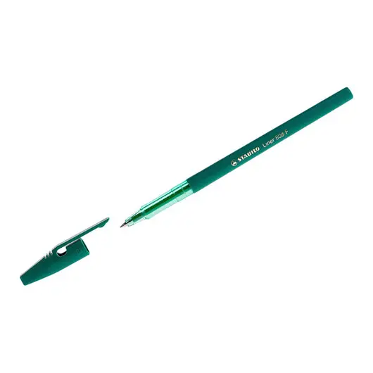 Ручка шариковая Stabilo &quot;Liner 808&quot; зеленая, 0,7мм, фото 1