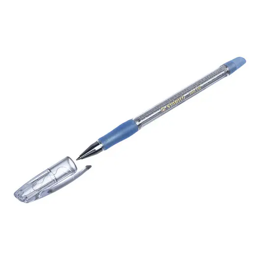 Ручка шариковая Stabilo &quot;Keris 538&quot; синяя, 0,5мм, грип, фото 1