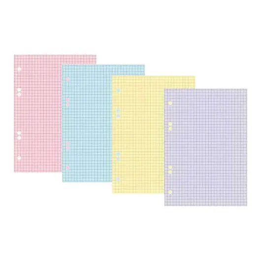 Сменный блок 200л., А5, Hatber, 4 цвета, тонированный, фото 1