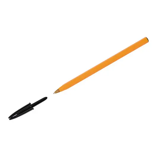 Ручка шариковая Bic &quot;Orange&quot; черная, 0,8мм, фото 1