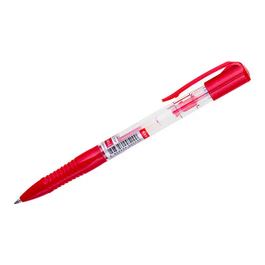 Ручка гелевая автоматическая Crown &quot;Auto Jell&quot; красная, 0,7мм, фото 1