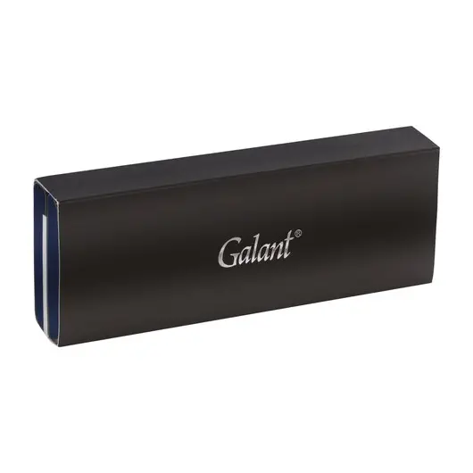 Ручка подарочная шариковая GALANT ABRIS, корпус черный, золотистые детали, 0,7мм, синяя, 143500, фото 10