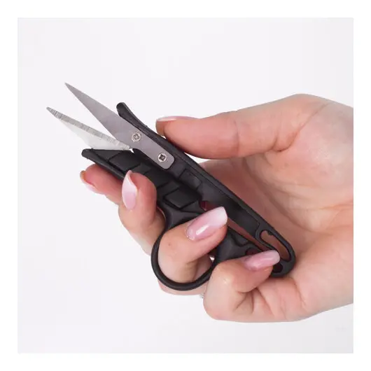 Ножницы для обрезки нитей и мелких работ (сниппер) ОСТРОВ СОКРОВИЩ, 120 мм, 237450, фото 8