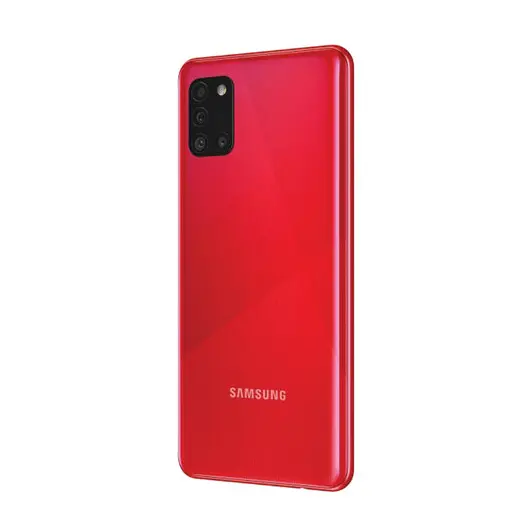 Смартфон SAMSUNG Galaxy A31, 2 SIM, 6,4”, 4G (LTE), 48/20+5+8+5Мп, 64ГБ, красный, стекло, SM-A315FZRUSER, фото 4