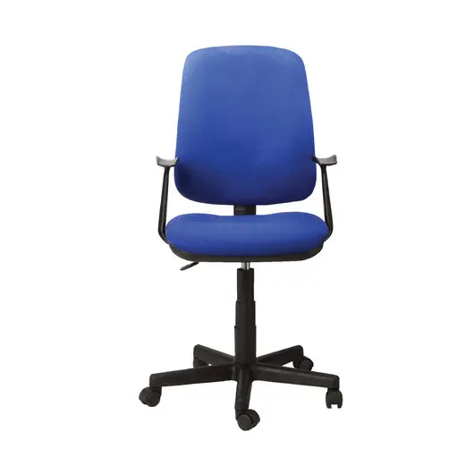 Кресло BRABIX &quot;Basic MG-310&quot;, с подлокотниками, синее, KB-12, 531413, фото 4