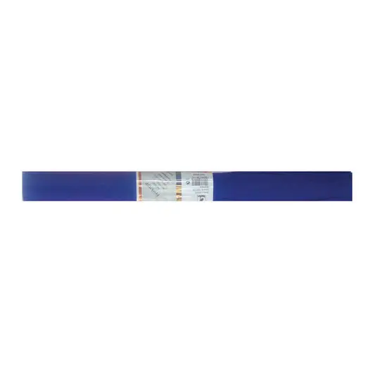Бумага крепированная Werola, 50*250см, 32г/м2, растяжение 55%, темно-синяя, в рулоне, фото 1